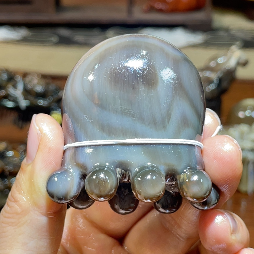 荧光绿满虎纹黑金刚章鱼,家居饰品,其他工艺饰品,淘宝优惠券,粉丝福利购,淘宝优惠卷