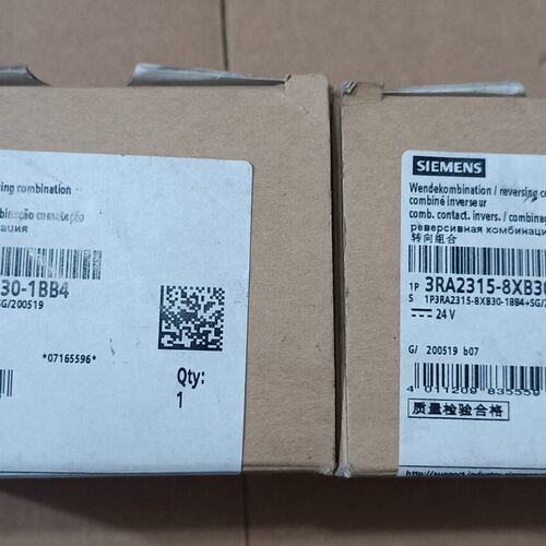 接触器3RA2315-8XB30-1BB43RA2325-8XB30-1BB43RA2345-8XB30-1BB4