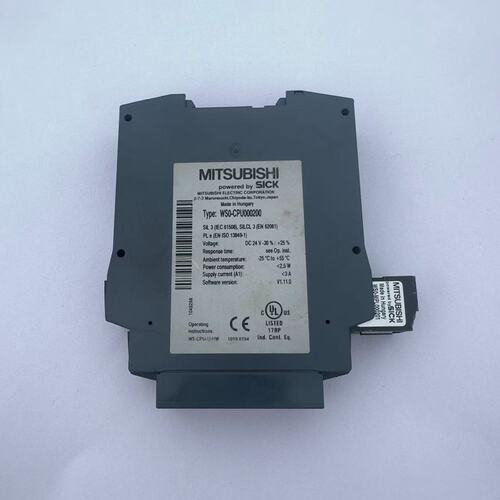 Mitsubishi安全控制器WS0-CPU000200WS0-CPU000200SWS0-TH000200