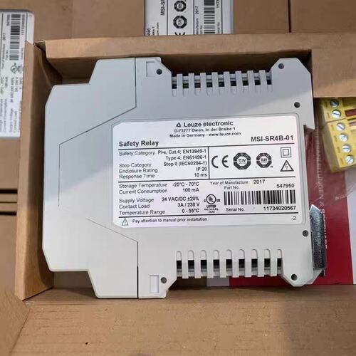 议价测安全继电器MSI-SR4B-01MSI-SR4B-02MSI-SR4B-03