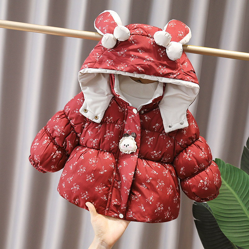 女童加绒加厚棉衣外套2025冬装新款女宝宝洋气保暖棉服女孩上衣潮,童装/婴儿装/亲子装,棉袄/棉服,淘宝优惠券,粉丝福利购,淘宝优惠卷