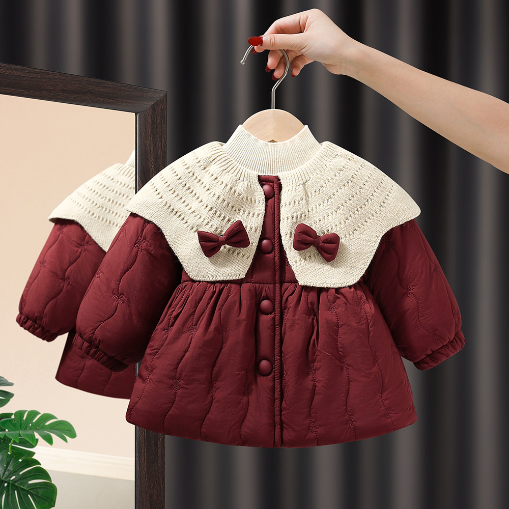 女童加厚冬季棉袄棉服