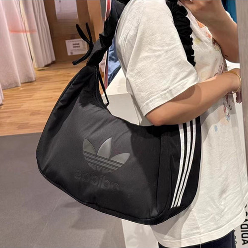 adidas阿迪达斯三叶草男女运动休闲百搭单肩包手提包挎包JP0145