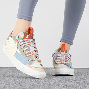 171 DX6043 Nike耐克Blazer女子低帮夏季 复古休闲耐磨运动休闲板鞋