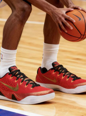 Nike/耐克Zoom Kobe 9男子低帮防滑耐磨实战休闲篮球鞋IH1400-600