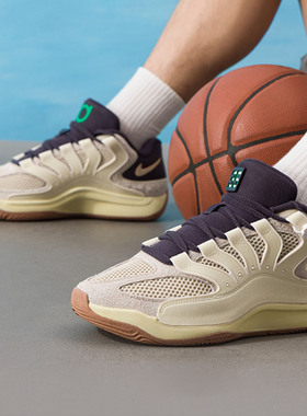 Nike耐克 KD18 杜兰特男子低帮系带缓震耐磨实战篮球鞋II3841-100