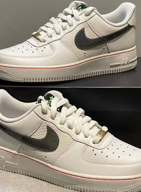 Nike耐克AF1男女低帮空军系带防滑耐磨透气运动休闲鞋FN8892-191