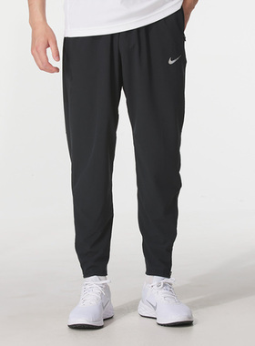 NIKE耐克男子经典舒适透气跑步运动训练速干梭织长裤HV4545-010