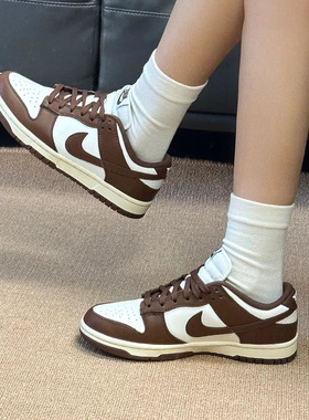 Nike/耐克Dunk Low女款低帮防滑耐磨舒适休闲运动板鞋DD1503-124