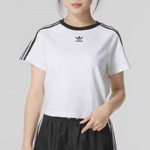舒适透气阿迪达斯女子短袖