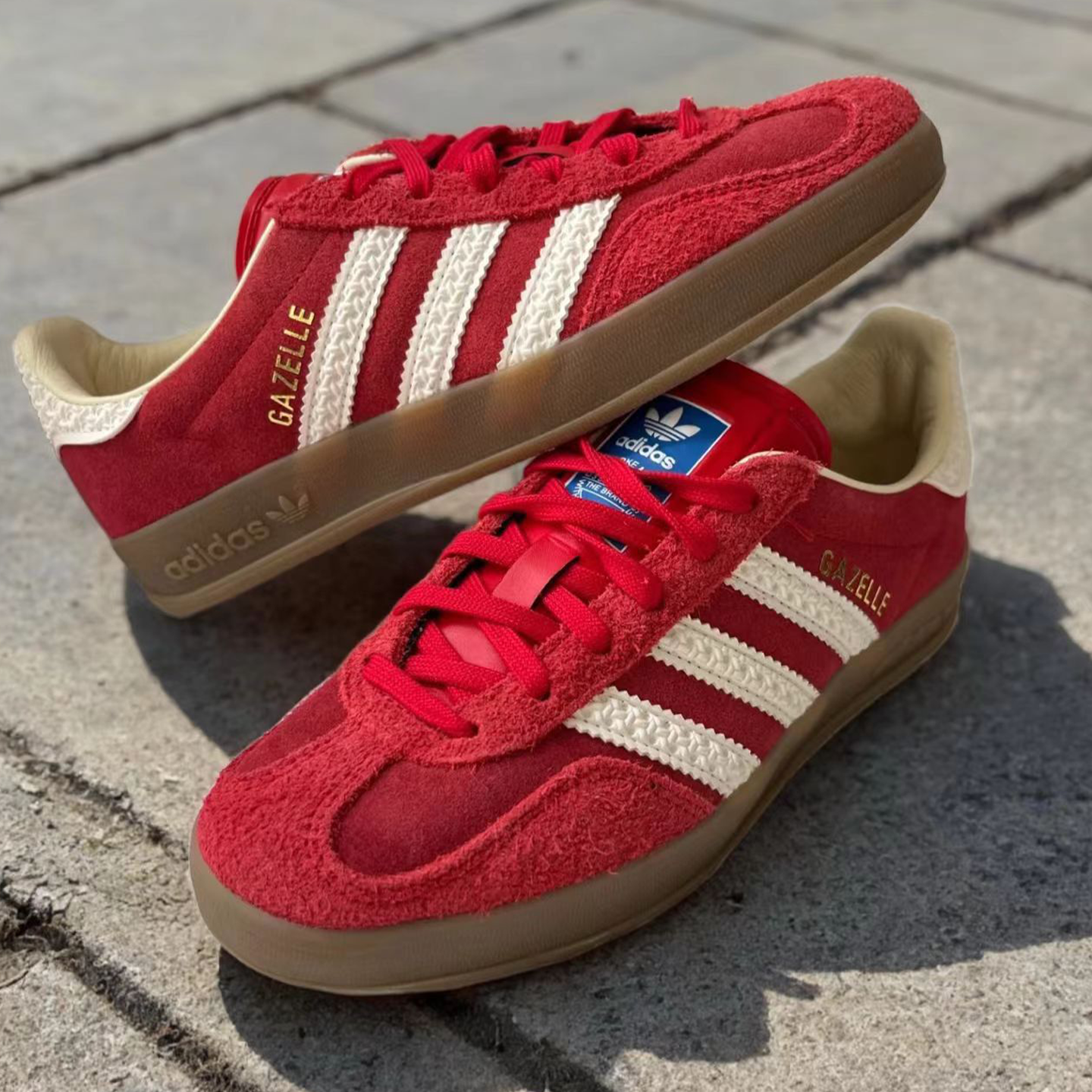 adidas/阿迪达斯三叶草Gazelle男女低帮舒适耐磨运动休闲鞋IF1808