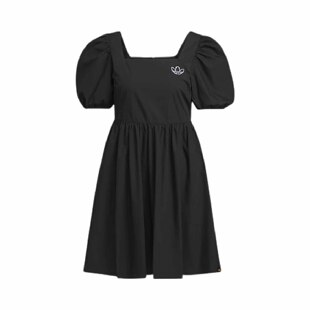 adidas/阿迪达斯女子方领公主灯笼袖时尚潮流舒适连衣裙IP1771