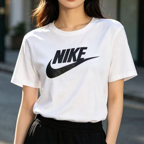 耐克女款百搭透气圆领短袖