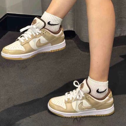 Nike/耐克Dunk女款潮流复古舒适防滑低帮运动休闲板鞋HM3695-071