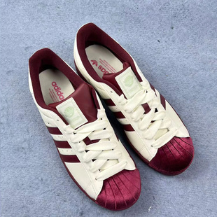 adidas阿迪达斯Superstar KJ6981 2防滑耐磨舒适减震男女低帮板鞋