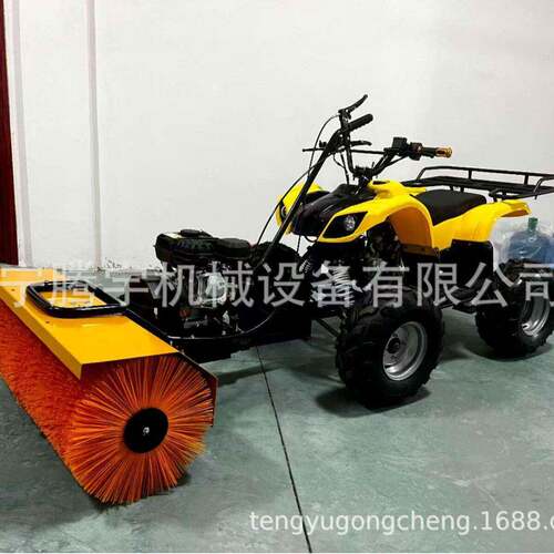 小公牛款驾驶型扫雪机 座驾式路面清雪机 汽油道路除雪机价格
