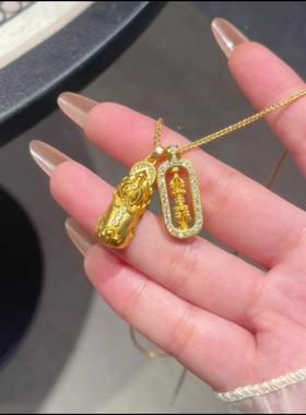 JINBAIZHENG新中式钛钢项链