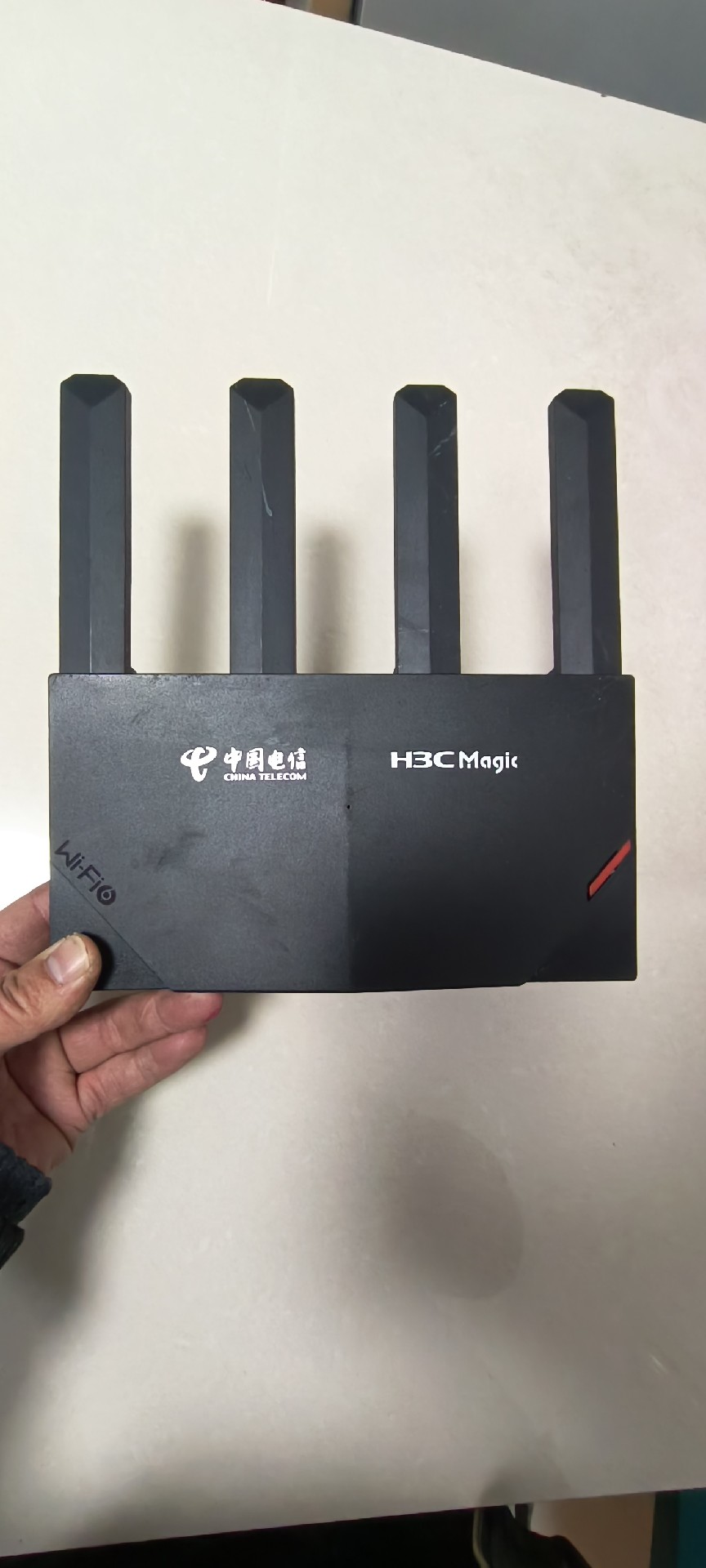 电信版H3C千兆路由器RC3000，成色如图，无原装电源适配