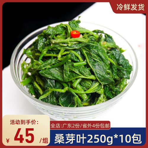冷冻上汤包邮纯天然炒菜酒店桑叶