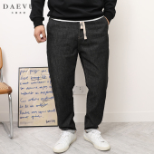 休闲牛仔裤 男士 普洗宽松小脚潮胖子弹力加肥加大码 DAEVU春秋新款