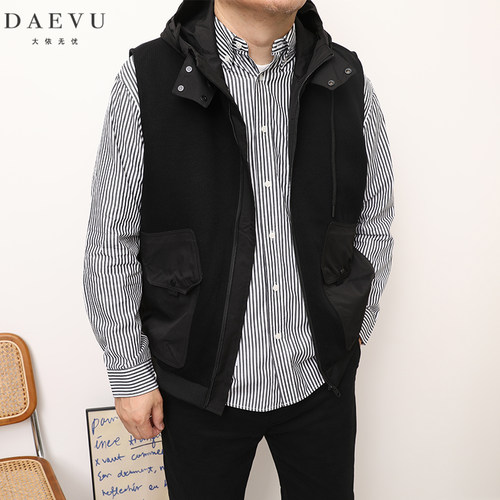 加肥加大码坎肩背心Daevu