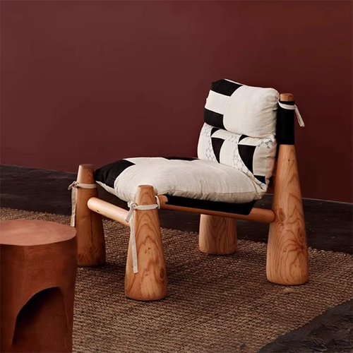 Среднеквальный одноразовый диван -стул с твердым лесом