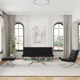 Северный одиночный диск стул офисная комната кожа Барселона повседневное кресло маленькое устройство гостиная диван