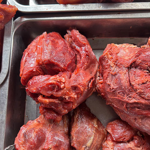 涡阳义门牛肉500g卤味新鲜熟食真空即食健身代餐特产五香卤牛肉