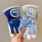 儿童滑雪手套2 5岁3男童女童冬季 保暖加绒加厚防风防水滑卡通小孩