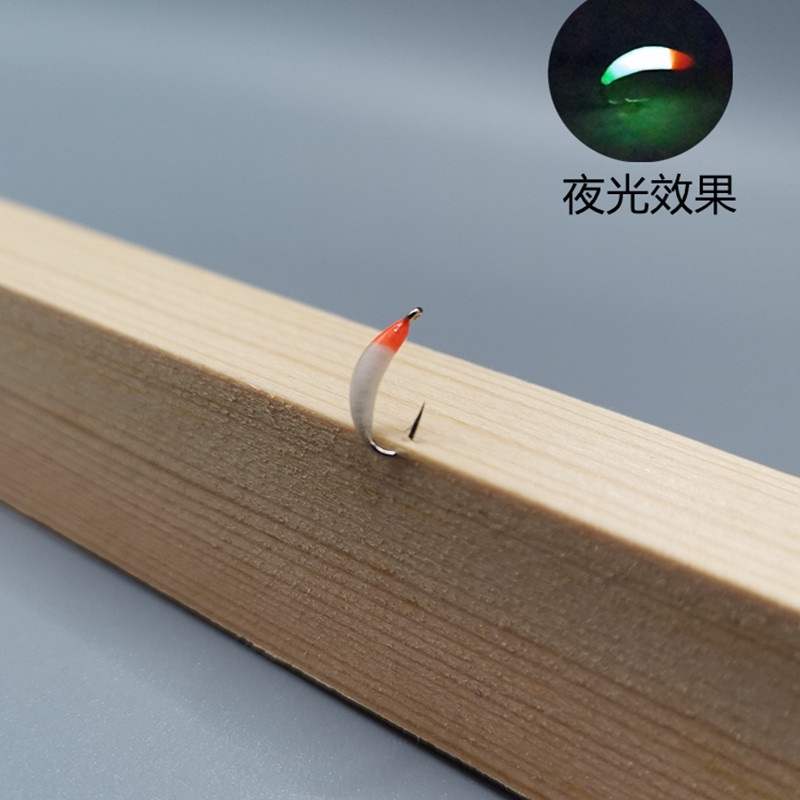 夜光蛆虫飞蝇钩专攻微物路亚小鱼马口翘嘴溪流瓜子亮片假饵飞蝇钩,户外/登山/野营/旅行用品,鱼钩,淘宝优惠券,粉丝福利购,淘宝优惠卷