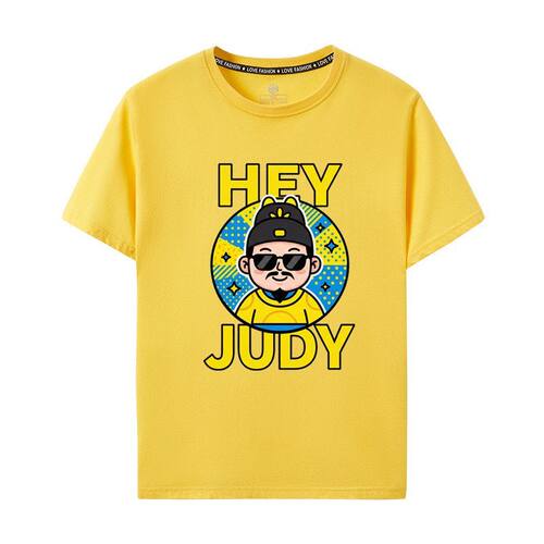 HEY JUDY短袖t恤趣味恶搞朱棣衣服明孝陵文创周边体恤衫半袖男款