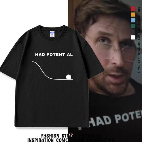 美剧挽救计划瑞恩高斯林I Had Potential物理科学短袖t恤男女衣服