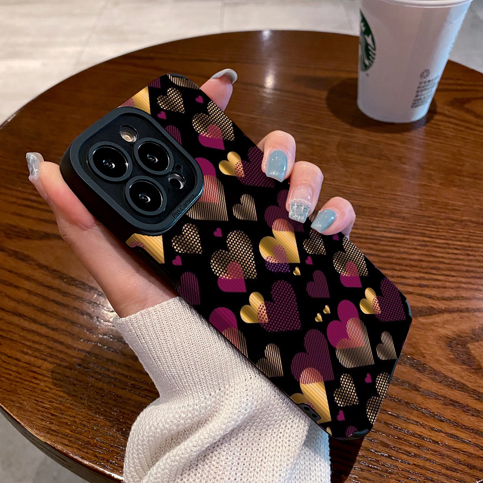 小众创意满屏爱心适用vivo x90 60 x70 x80 x50 pro手机壳x27 x20 x23幻彩版 x80proplus保护套硅胶壳软男女
