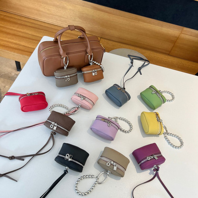 ins风简约便携挂脖包零钱口红包