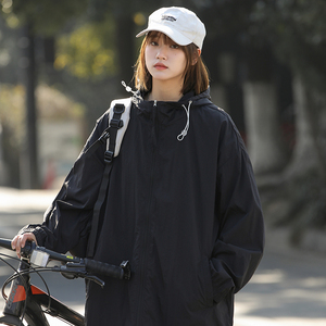 夏季冰丝防晒衣2025新款情侣防晒服皮肤衣UPF50+宽松外套户外透气