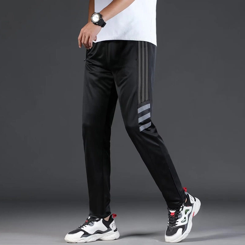 运动裤男春夏季薄款户外休闲长裤健身跑步速干透气足球训练卫裤子