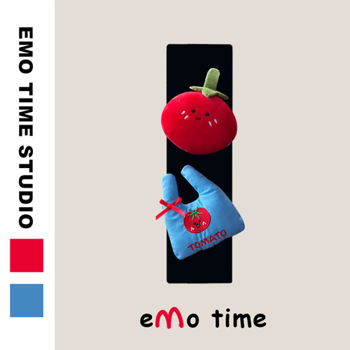 emo 原创大头番茄汽车安全带肩套可爱创意车载饰品护肩防磨损通用