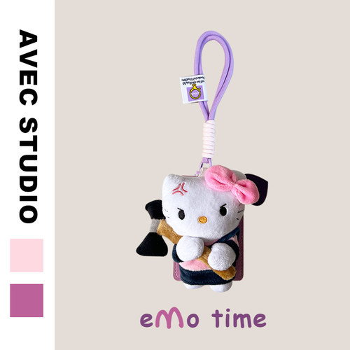 emotoy怒怒猫卡套可爱公交地铁挂件驾驶证件学生校园卡饭卡保护套