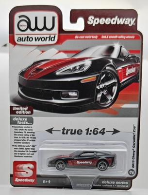 1/64-004 autoworld 2010年款雪佛兰克尔维特Z06/Speedway联名款