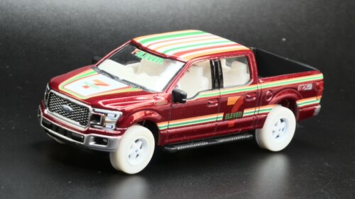 1/64-091 autoworld 2020年款福特F-150/7-11联名款ULTRA RED