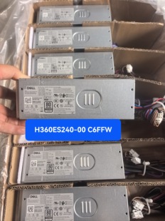 机360w电源 DELL QCT1250台式 C6FFW QBT1250 H360ES240