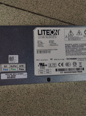 戴尔DELL C6100 C5100 服务器电源 PS-2751-5L LF N8X3K 750W