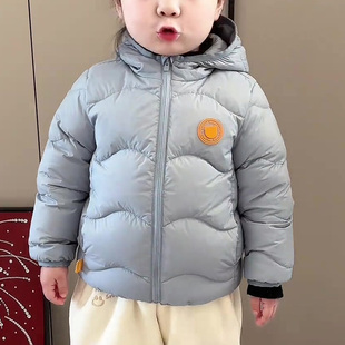儿童羽绒服2025秋冬季新款男童女童休闲时尚羽绒外套女童面包服