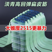 正品 淡青扁皮筋加厚高弹力弹弓皮筋暴力防冻2515扁皮筋组加宽耐用