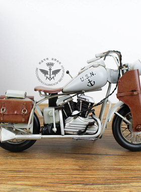 铁艺手办动漫摆件摩托车模型