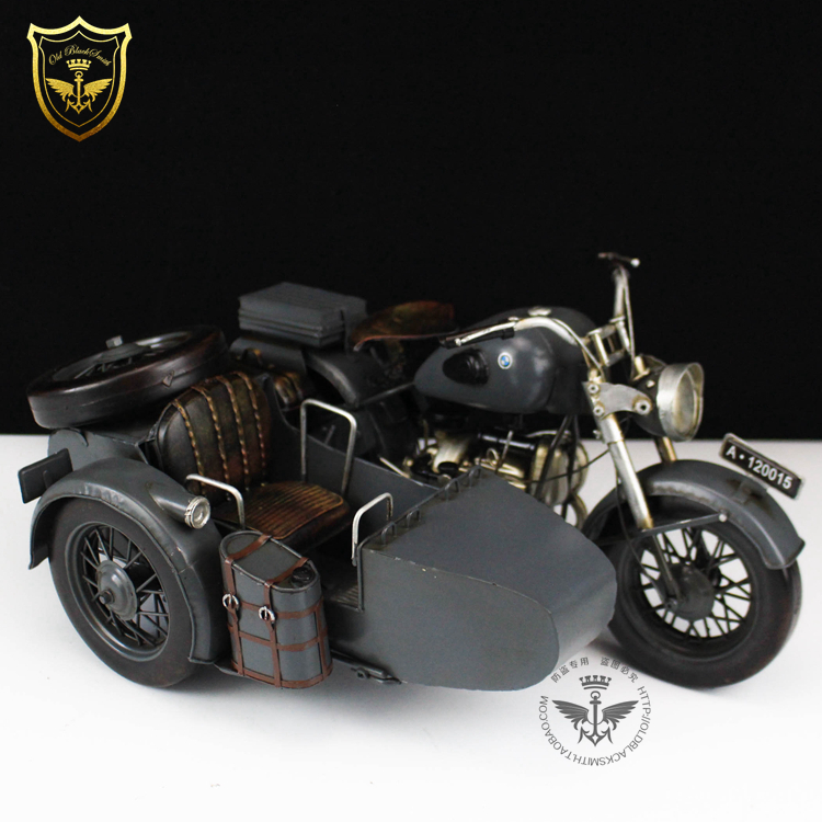 长江750宝马r71侉子摩托车模型