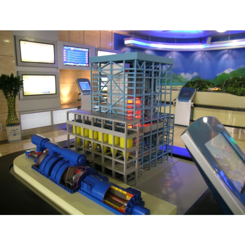 机械船舶航天厂房地形地貌城市规划模型定制展厅数字沙盘全息投影