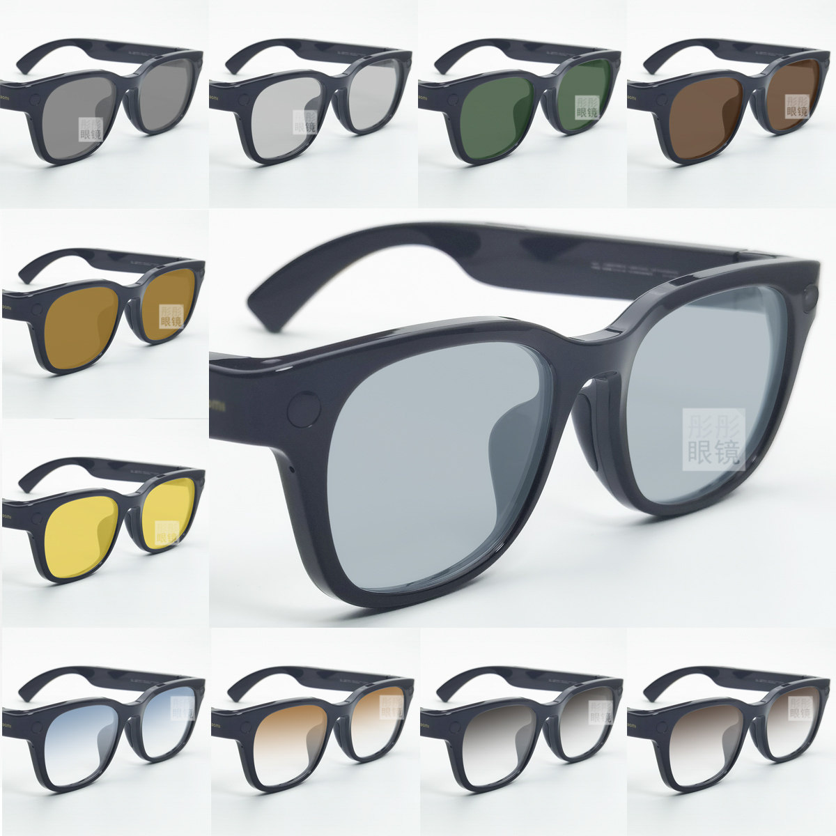 适配小米眼镜智能ai墨镜换镜片偏光太阳镜近视散光防蓝定制渐变色