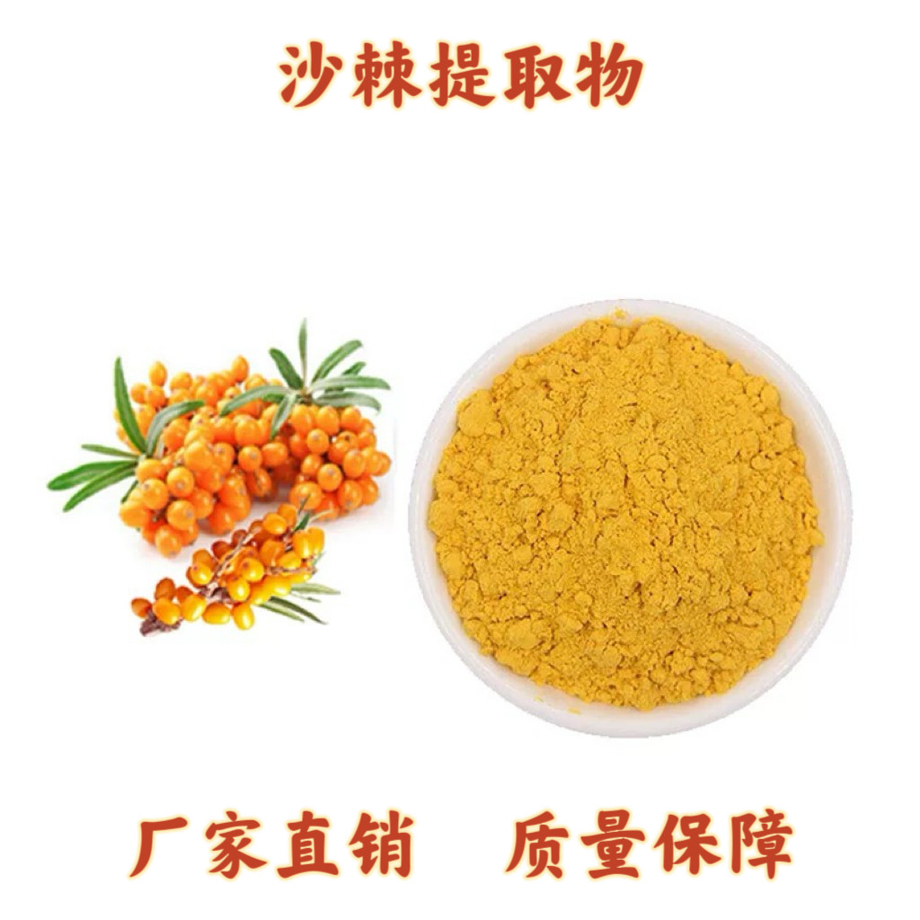 沙棘提取物 速溶沙棘粉沙棘多糖 沙棘提取物黄酮30%源头工厂包邮