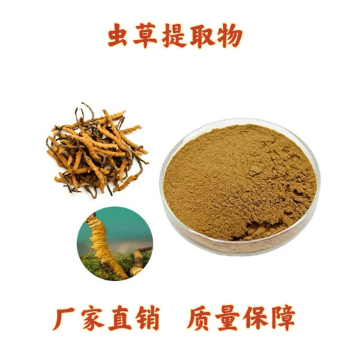 虫草多糖80% 虫草提取物浓缩精华粉末虫草素2% 虫草真菌菌丝多糖